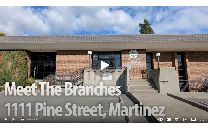 1st Nor Cal Credit Union Meet The Branches YouTube Video.