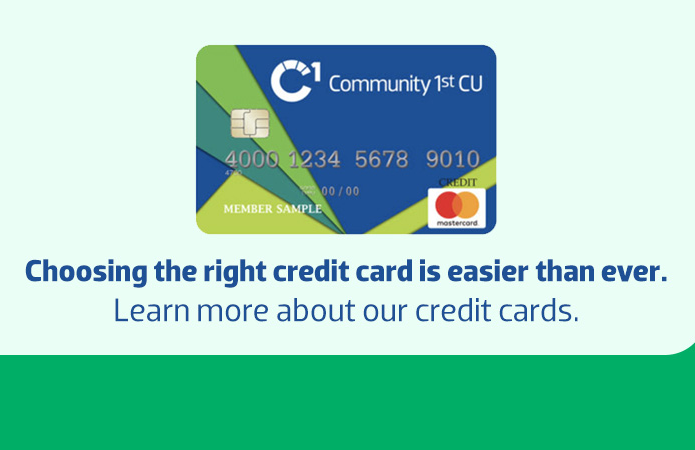 choosing the right credit card.