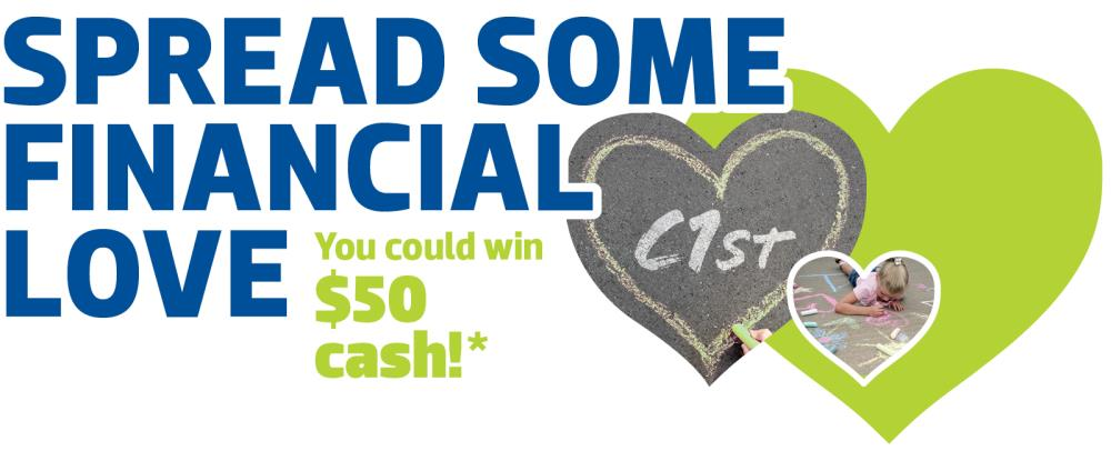C1st Chalk Talk Cash Giveaway