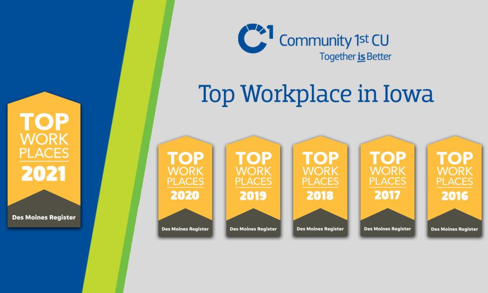 C1st is a Top Workplace