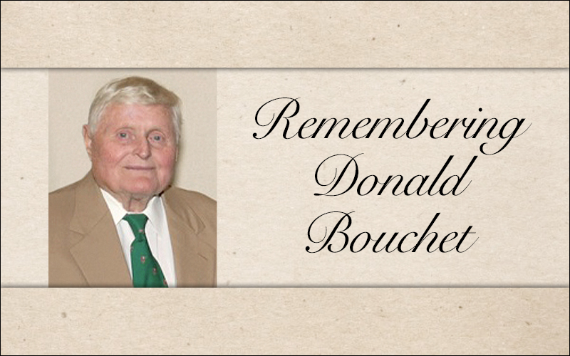 Remembering Donald Bouchet