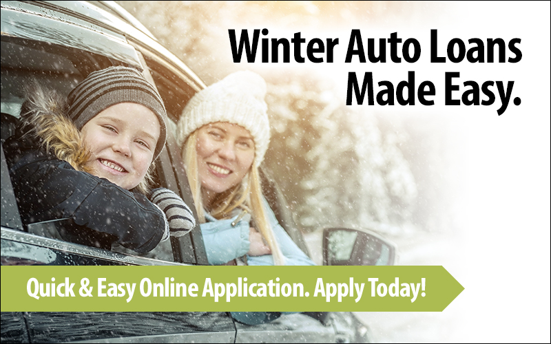 Winter Auto Loans Made Easy. Quick & Easy Online Application. Apply Today!