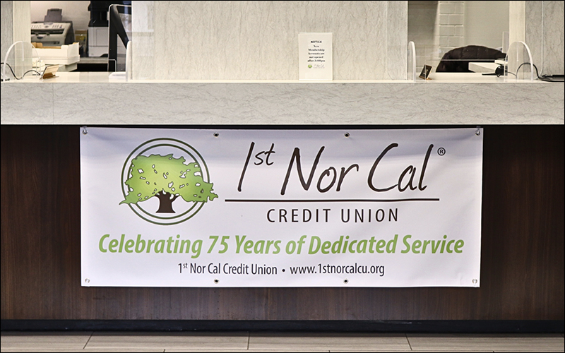 Celebrating 75 Years of Dedicated Service banner with logo