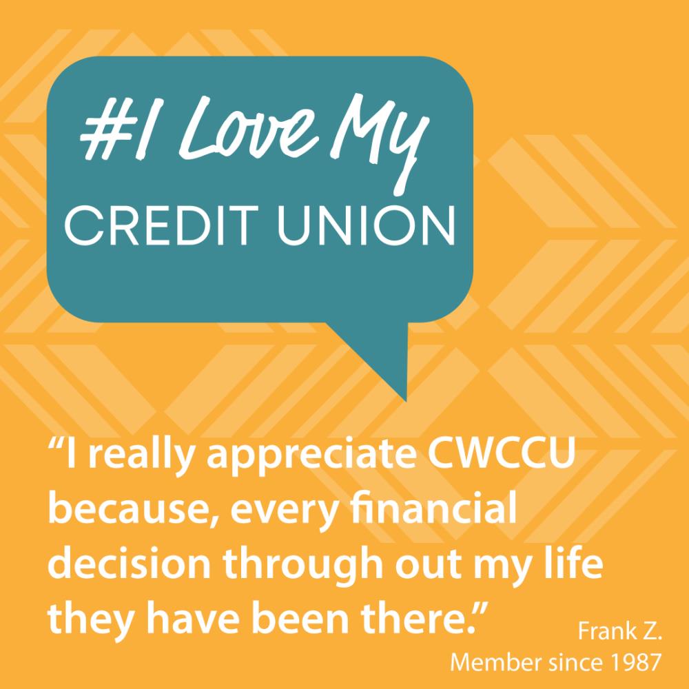 I love my credit union
