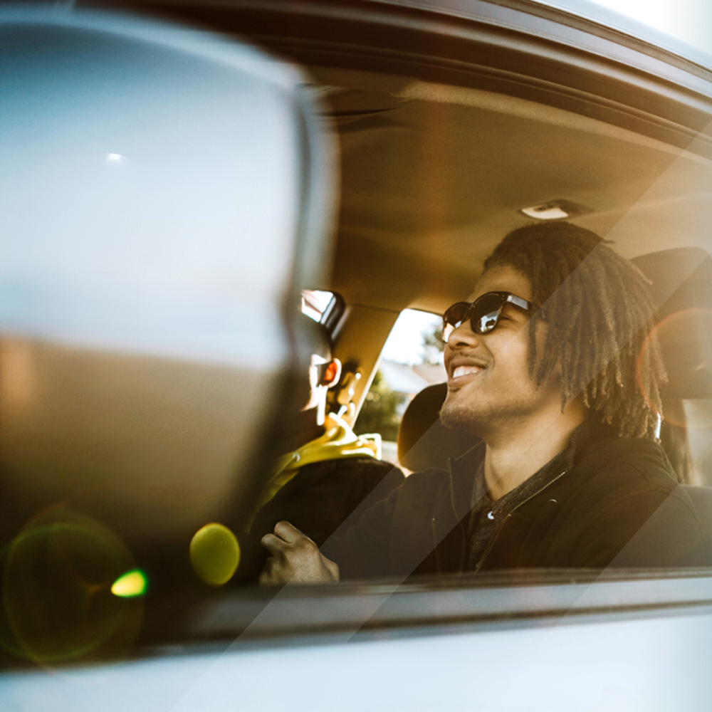 Drive to your happy place!