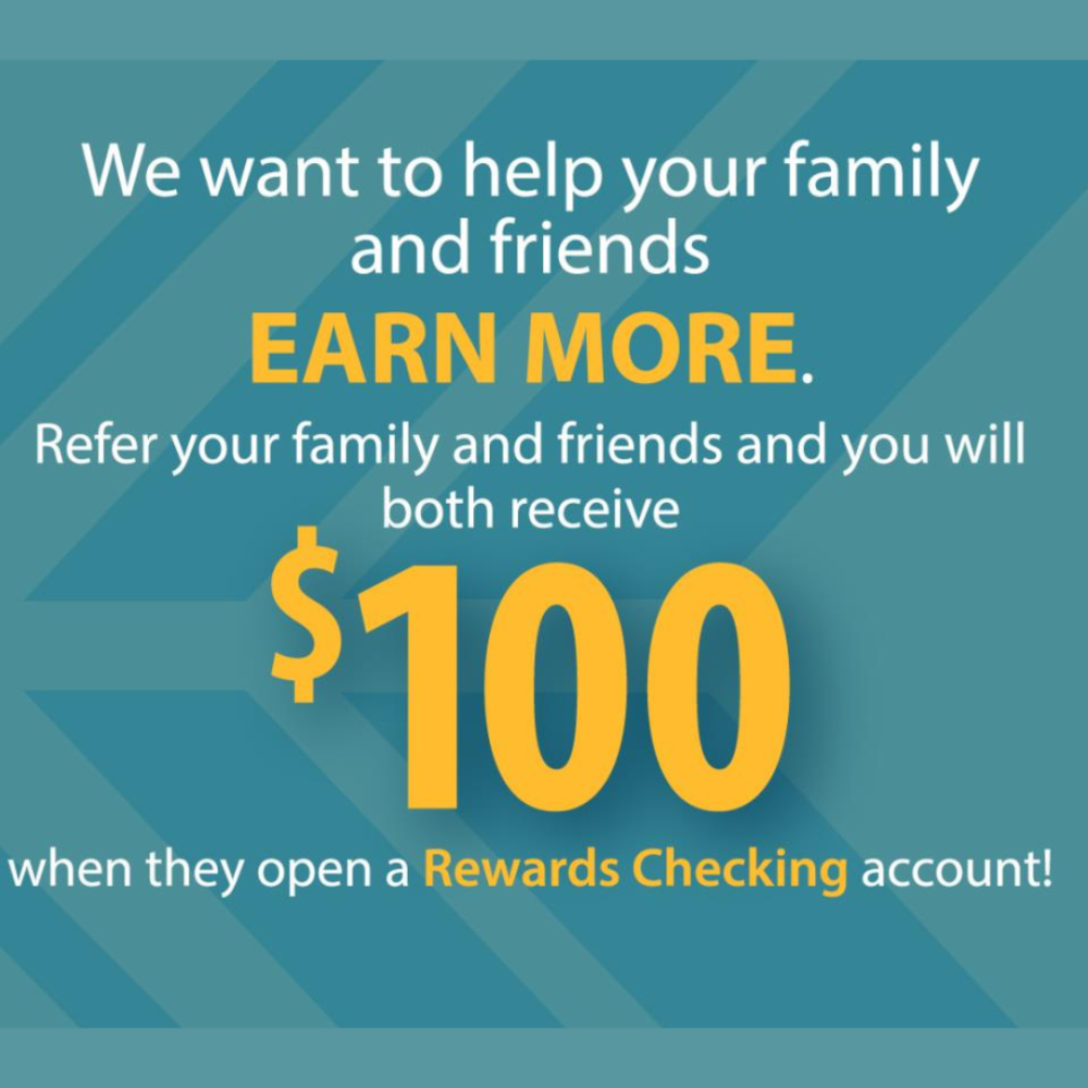 Refer Your Friends And Family!