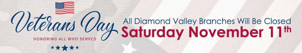 We will be closed on Saturday November 11th, 2023 for Veterans' Day
