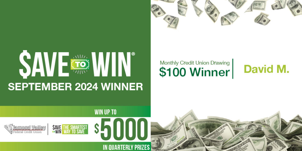 Congratulations to our September 2024 Save to Win Winner!