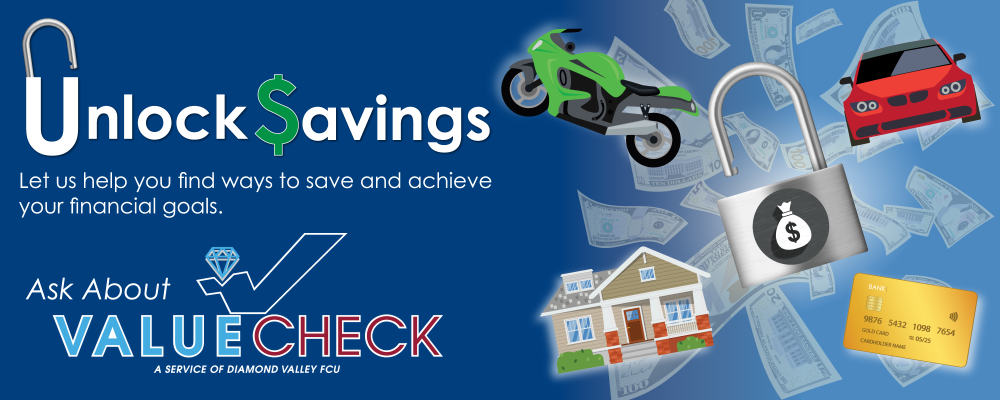 Get the most for your money! Ask about ValueCheck from Diamond Valley!