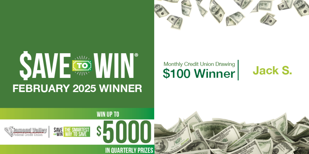 Congratulations to our February 2025 Save to Win Winner!