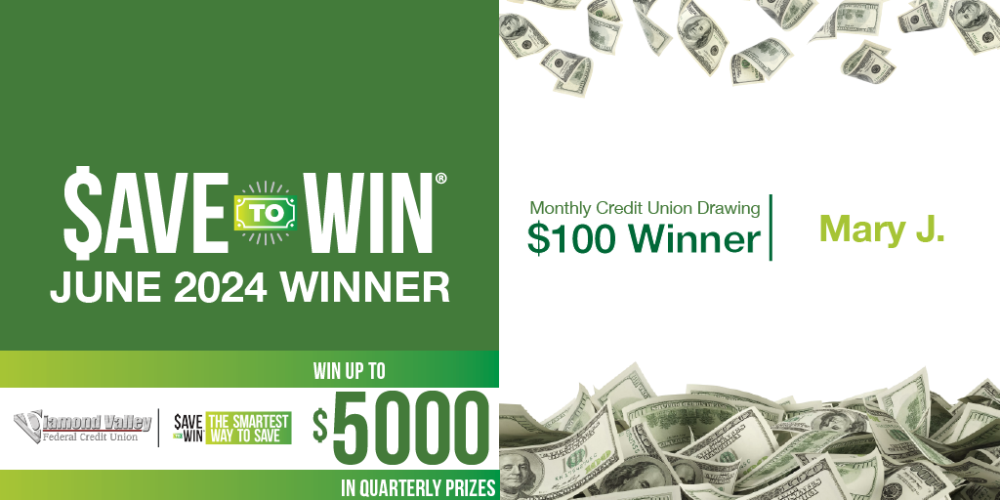 Congratulations to our June 2024 Save to Win Winner!