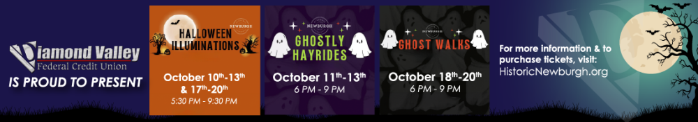 We are proud to team up with Historic Newburgh and bring you these great Halloween activities!