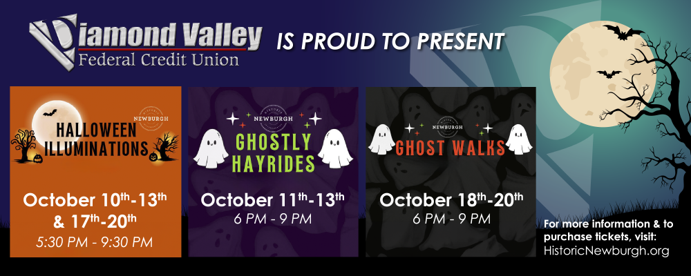 We are proud to team up with Historic Newburgh and bring you these great Halloween activities!
