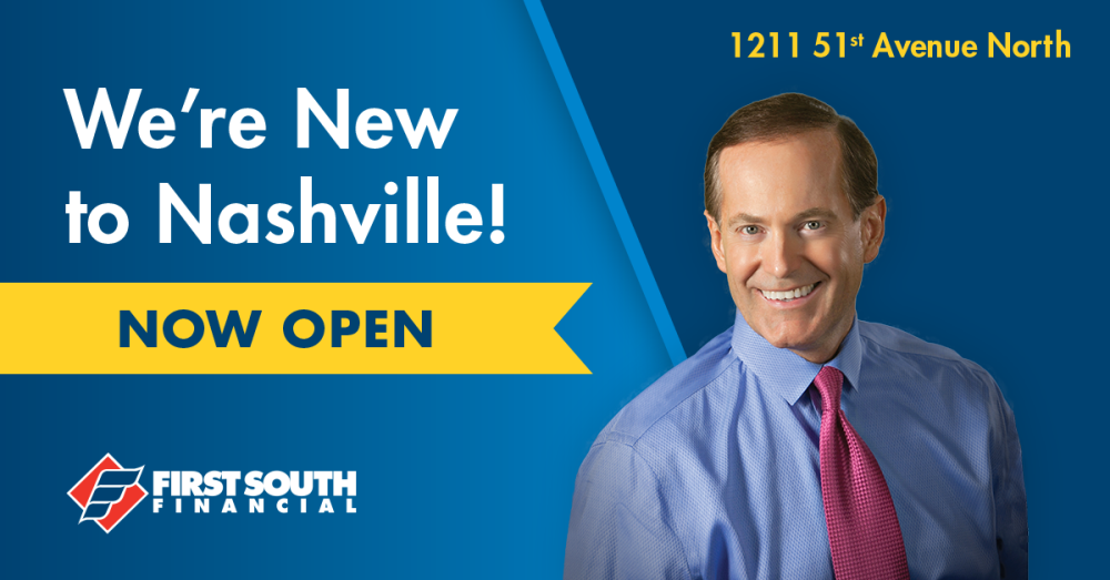 First South opened it's 17th banking center at 1211 North 51st street in Nashville, Tennessee.