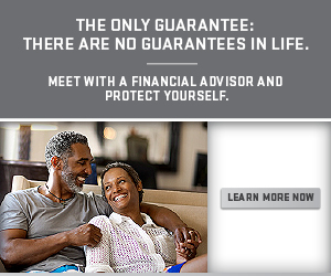The only guarantee: there are no guarantees in life.