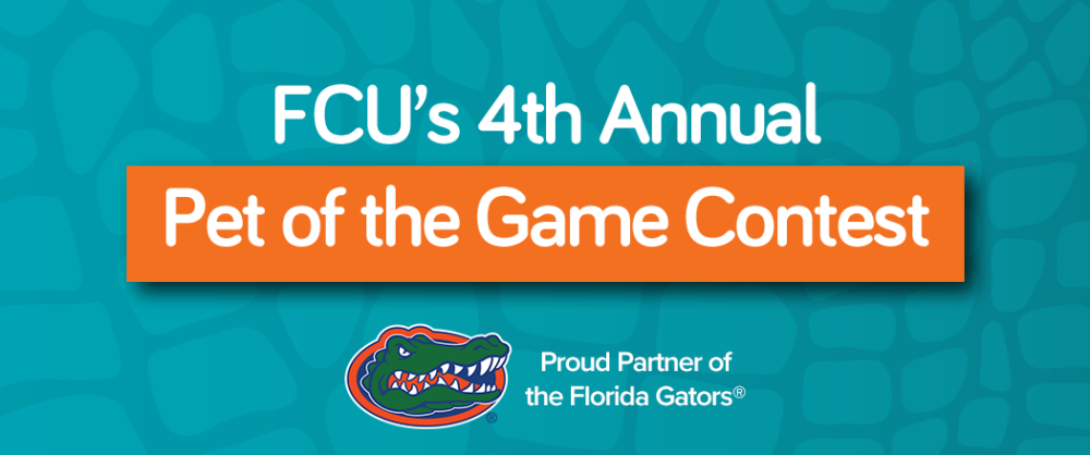 Florida Credit Union's Pet of the Game contest