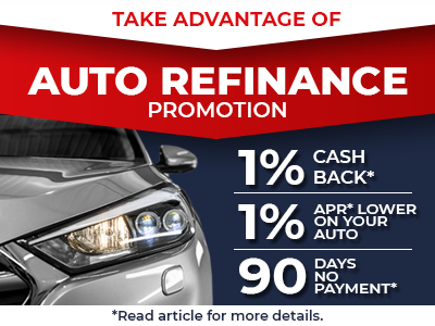 One Percent Cash Back Promotion