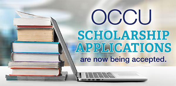 OCCU Scholarship Applications are now being accepted.
