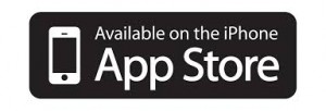 Available on the iPhone App Store logo