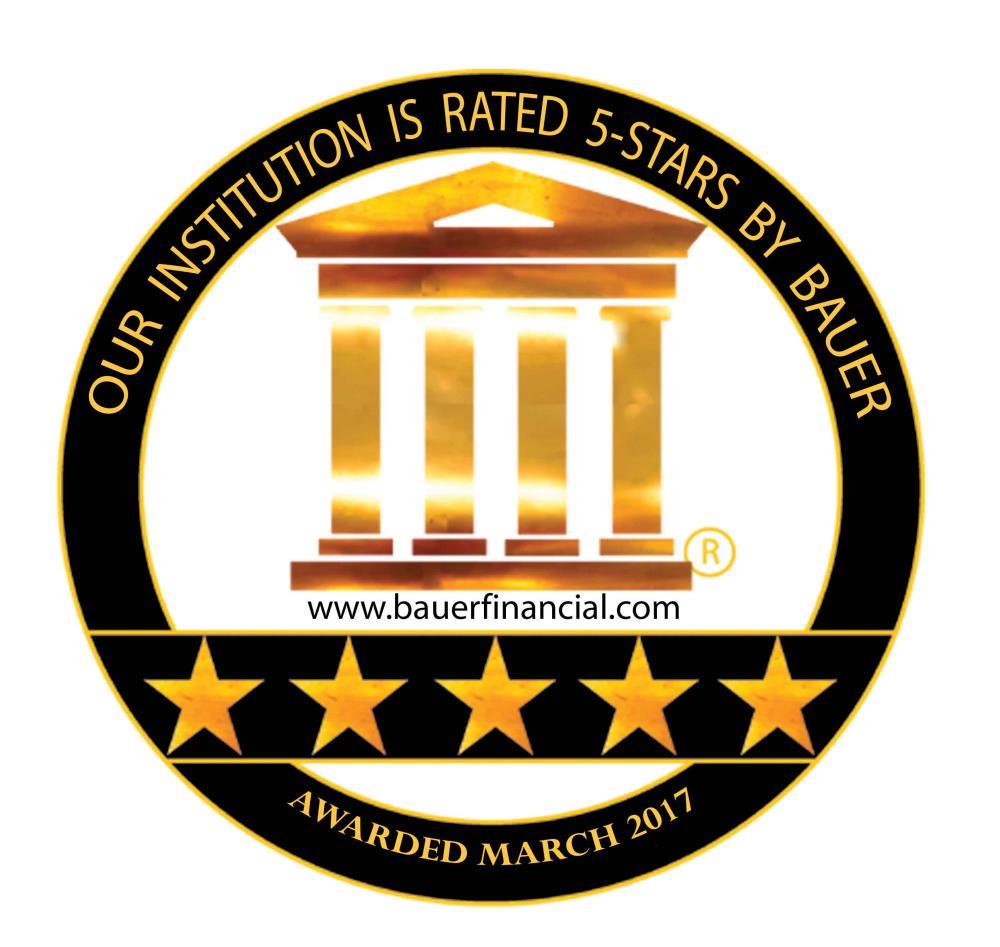 Bauer Financial 5 star logo